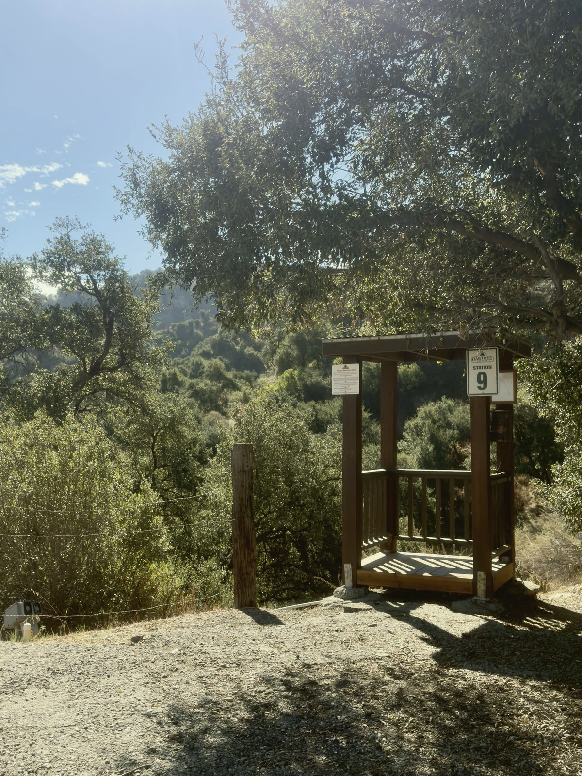 The stand at station 9.