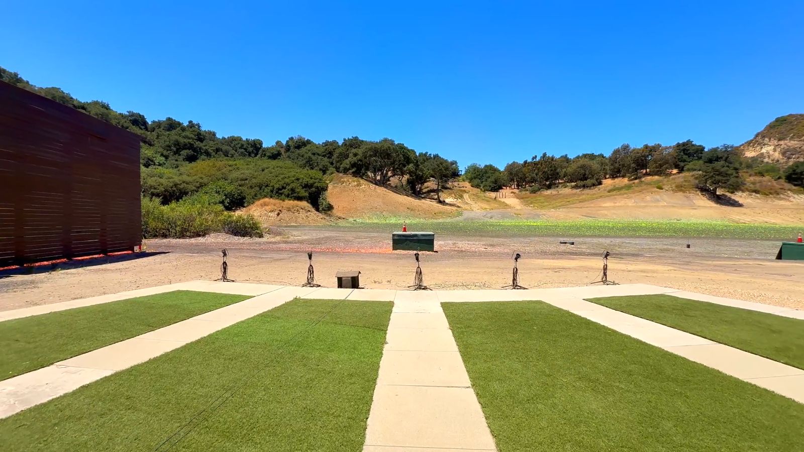 Shotgun range at Oak Tree Gun Club